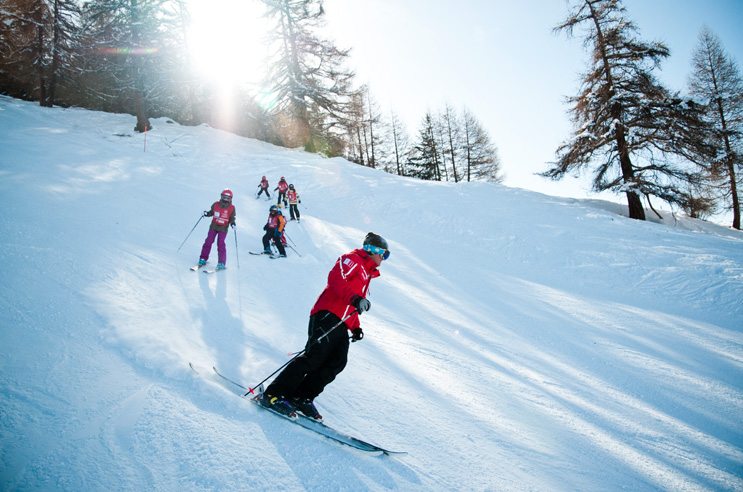 A la découverte des pistes avec l'ESS Veysonnaz