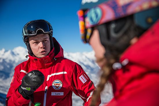 Cours de ski et snowboard avec les professeurs de l'Ecole Suisse de Ski Veysonnaz