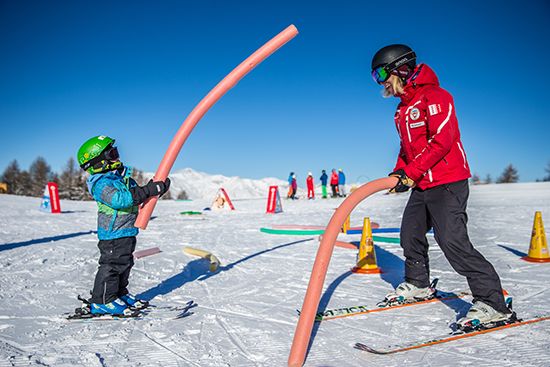 Cours de ski et snowboard avec les professeurs de l'Ecole Suisse de Ski Veysonnaz