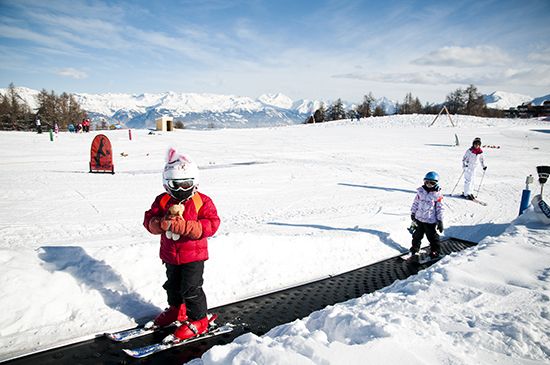 Cours de ski et snowboard avec les professeurs de l'Ecole Suisse de Ski Veysonnaz